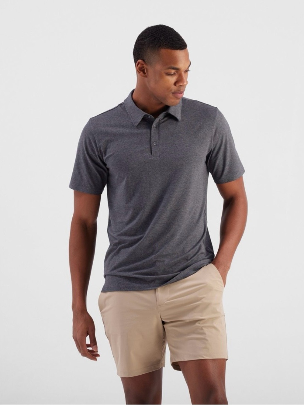 R.O.W Men's Adam Luxe Polo, Small